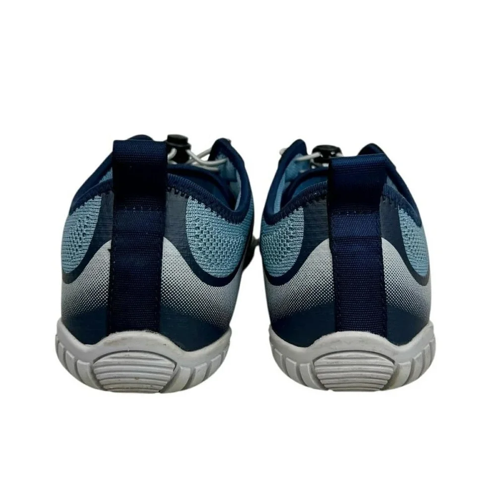 HOBIBEAR Barefoot Water Shoes Men Women Aqua Socks Blue Size 40 9.5